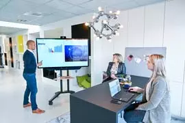 Een Touchscreen Legamaster Evolve ETX-8630 (86" inch) koop je bij MegaOffice